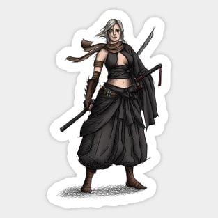 Cirilla Ninja Sticker